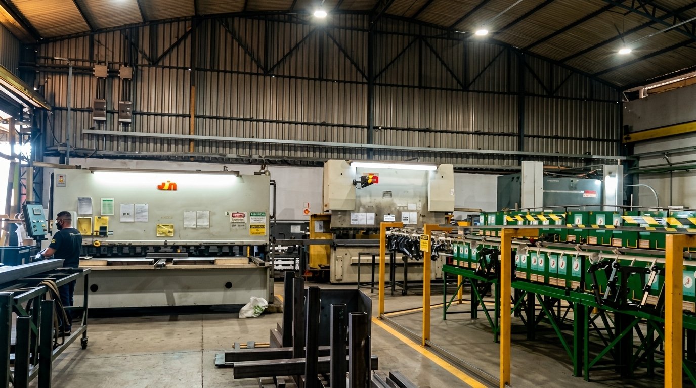 Mesa de Corte Plasma CNC Industrial de Alta Definição