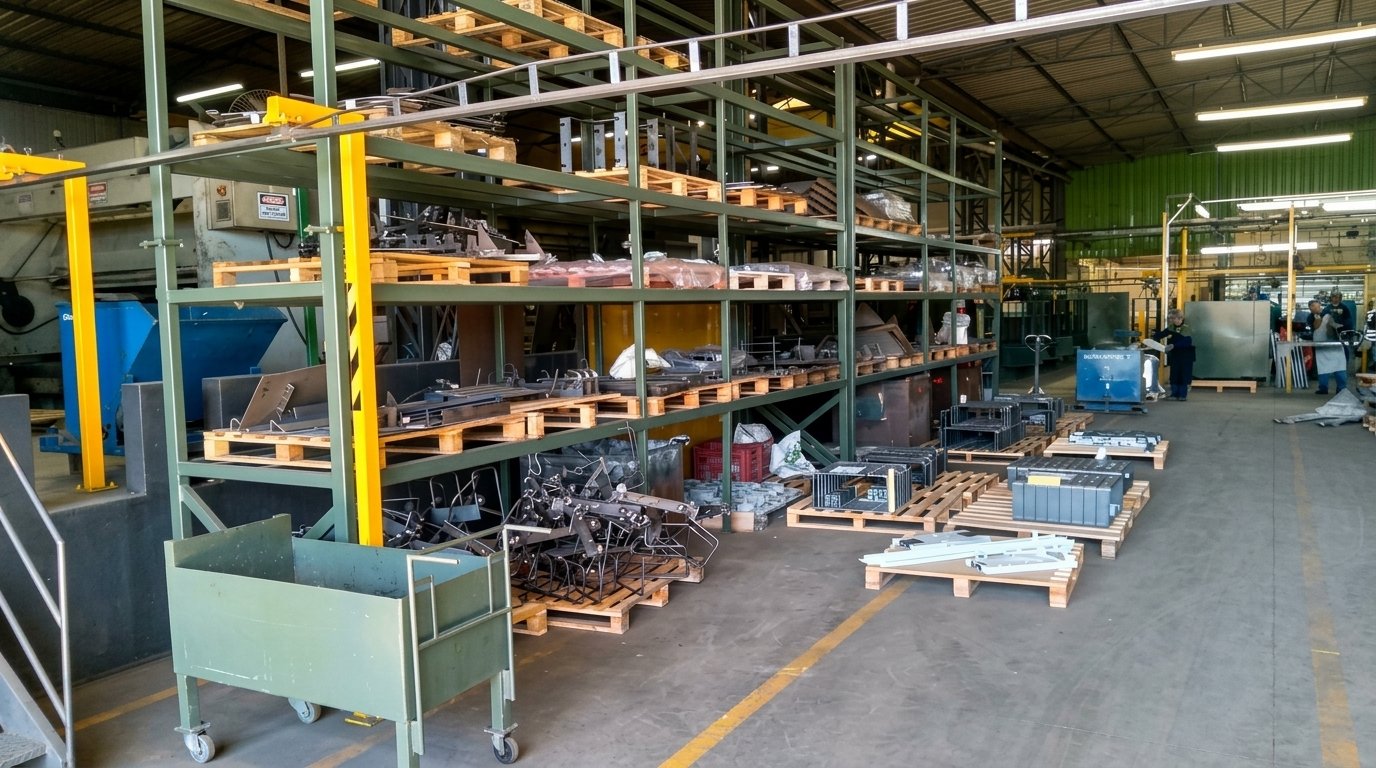 Linha de Produção, Montagem e Solda Estrutural