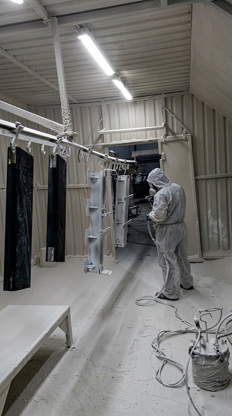 Processo de solda de tanques