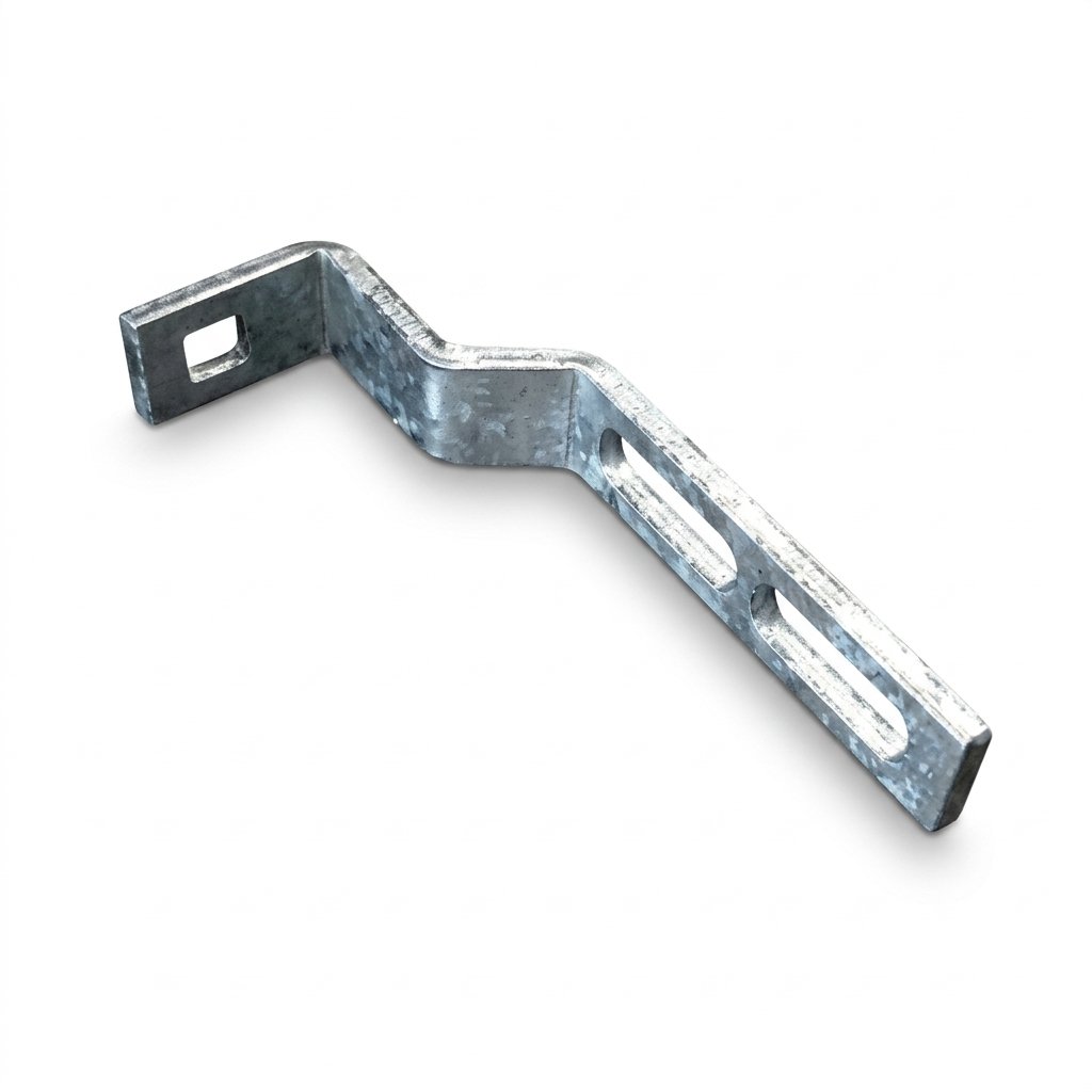 Braço Articulado Galvanizado com Furos Oblongos